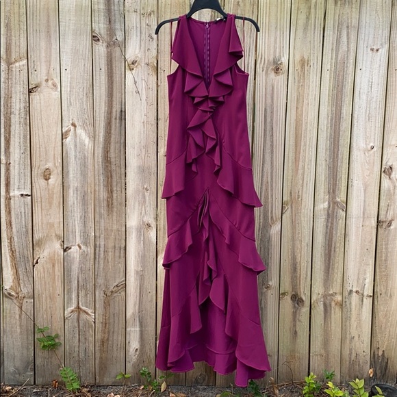 Jay Godfrey Plum June Gown - Picture 9 of 15